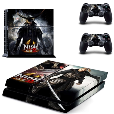Nioh 2 skin sticker for playstation 4 console and two cont.. Nioh 2 skin sticker for playstation 4 console and two cont..