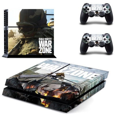 COD Warzone skin sticker for playstation 4 console and two.. COD Warzone skin sticker for playstation 4 console and two..