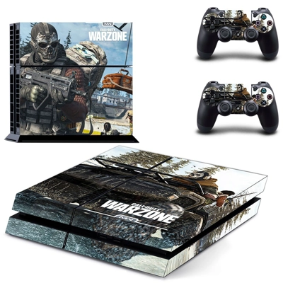 COD Warzone skin sticker for playstation 4 console and two.. COD Warzone skin sticker for playstation 4 console and two..