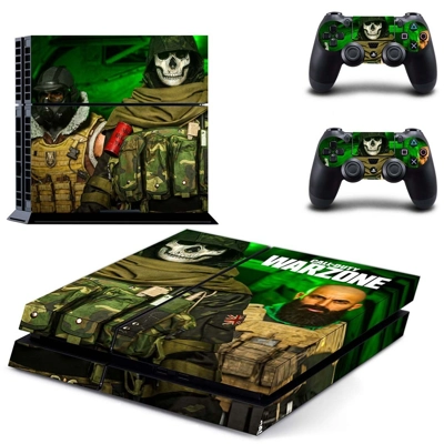 COD Warzone skin sticker for playstation 4 console and two.. COD Warzone skin sticker for playstation 4 console and two..