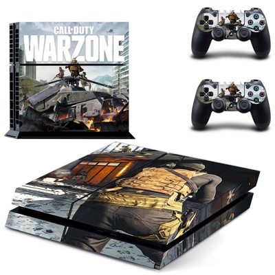 COD Warzone skin sticker for playstation 4 console and two.. COD Warzone skin sticker for playstation 4 console and two..
