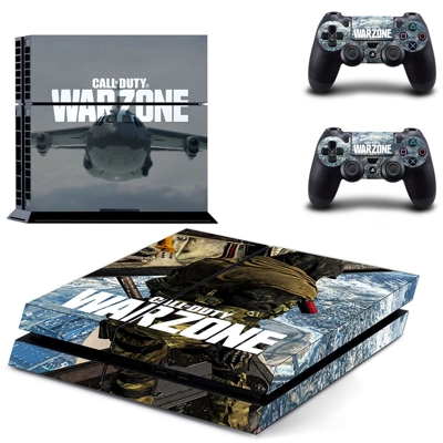 COD Warzone skin sticker for playstation 4 console and two.. COD Warzone skin sticker for playstation 4 console and two..