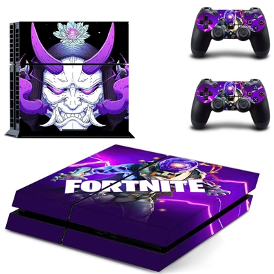 Fortnite skin sticker for playstation 4 console and two co.. Fortnite skin sticker for playstation 4 console and two co..