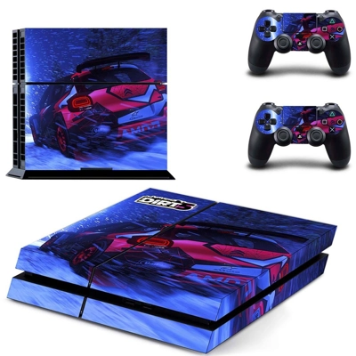 Dirt 5 skin sticker for playstation 4 console and two cont.. Dirt 5 skin sticker for playstation 4 console and two cont..