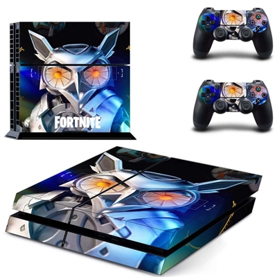 Fortnite skin sticker for playstation 4 console and two co.. Fortnite skin sticker for playstation 4 console and two co..