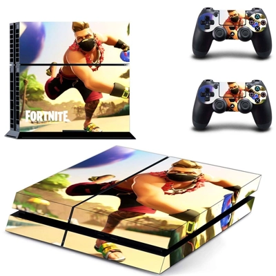 Fortnite skin sticker for playstation 4 console and two co.. Fortnite skin sticker for playstation 4 console and two co..