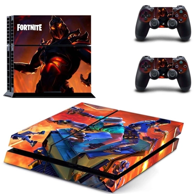 Fortnite skin sticker for playstation 4 console and two co.. Fortnite skin sticker for playstation 4 console and two co..