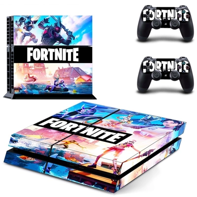 Fortnite skin sticker for playstation 4 console and two co.. Fortnite skin sticker for playstation 4 console and two co..