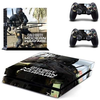 Modern Warfare skin sticker for playstation 4 console and .. Modern Warfare skin sticker for playstation 4 console and ..