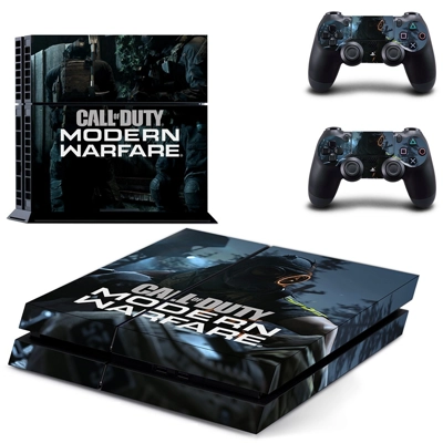 Modern Warfare skin sticker for playstation 4 console and .. Modern Warfare skin sticker for playstation 4 console and ..