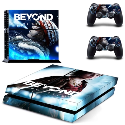 Beyond Two Souls skin sticker for playstation 4 console and two controllers