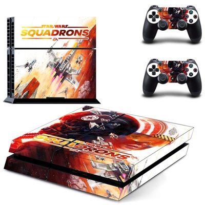 Star Wars Squadrons skin sticker for playstation 4 console.. Star Wars Squadrons skin sticker for playstation 4 console..