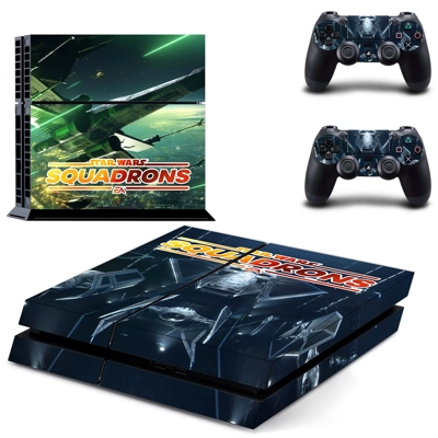 Star Wars Squadrons skin sticker for playstation 4 console.. Star Wars Squadrons skin sticker for playstation 4 console..