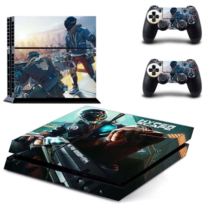 Super Hunting City skin sticker for playstation 4 console and two controllers