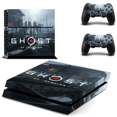 Soul of Tsushima skin sticker for playstation 4 console an.. Soul of Tsushima skin sticker for playstation 4 console an..