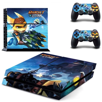 Ricky and Doraemon skin sticker for playstation 4 console .. Ricky and Doraemon skin sticker for playstation 4 console ..