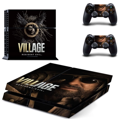 Resident Evil skin sticker for playstation 4 console and t.. Resident Evil skin sticker for playstation 4 console and t..