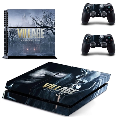 Resident Evil skin sticker for playstation 4 console and t.. Resident Evil skin sticker for playstation 4 console and t..