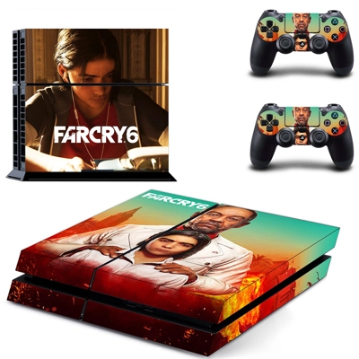 Far Cry skin sticker for playstation 4 console and two con.. Far Cry skin sticker for playstation 4 console and two con..