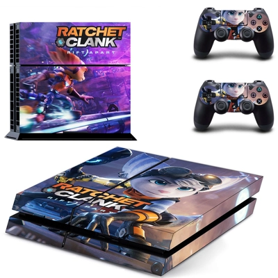 Ricky and Doraemon skin sticker for playstation 4 console .. Ricky and Doraemon skin sticker for playstation 4 console ..
