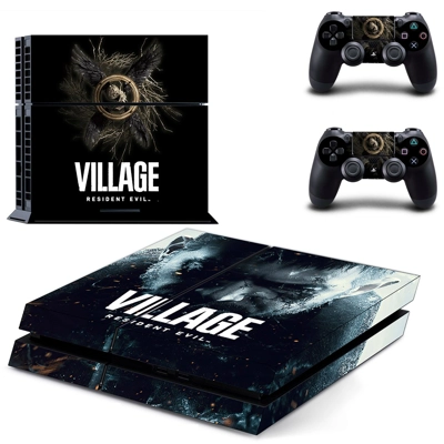 Resident Evil skin sticker for playstation 4 console and t.. Resident Evil skin sticker for playstation 4 console and t..
