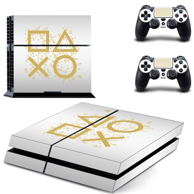 Special skin sticker for playstation 4 console and two con.. Special skin sticker for playstation 4 console and two con..
