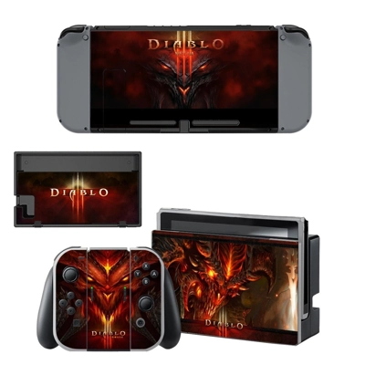 Diablo 3 decal skin for Nintendo Switch Console and Contro.. Diablo 3 decal skin for Nintendo Switch Console and Contro..