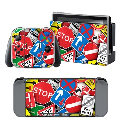 Road Sign decal skin for Nintendo Switch Console and Contr.. Road Sign decal skin for Nintendo Switch Console and Contr..