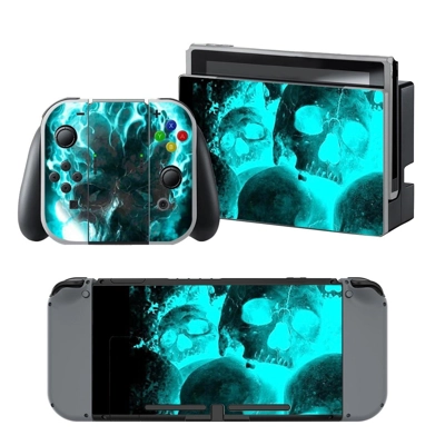 Smoky Skulls decal skin for Nintendo Switch Console and Co.. Smoky Skulls decal skin for Nintendo Switch Console and Co..