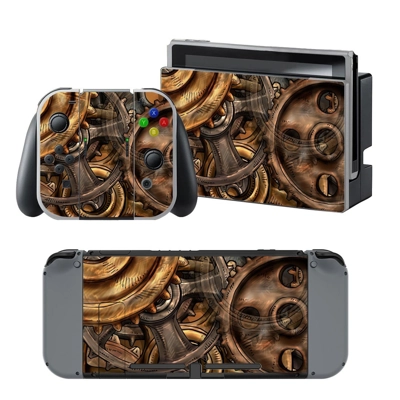 Copper Gears decal skin for Nintendo Switch Console and Co.. Copper Gears decal skin for Nintendo Switch Console and Co..