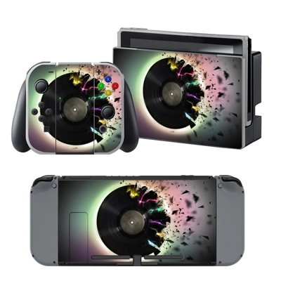 Broken fire Disk decal skin for Nintendo Switch Console an.. Broken fire Disk decal skin for Nintendo Switch Console an..