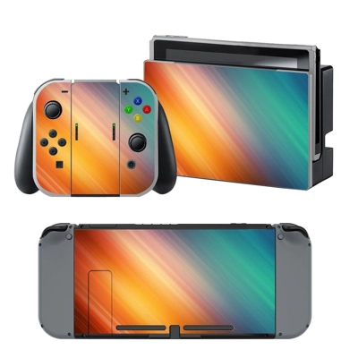 Color Rains decal skin for Nintendo Switch Console and Con.. Color Rains decal skin for Nintendo Switch Console and Con..