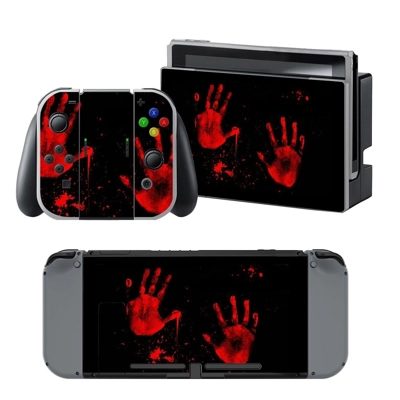 Colored Hand decal skin for Nintendo Switch Console and Co.. Colored Hand decal skin for Nintendo Switch Console and Co..