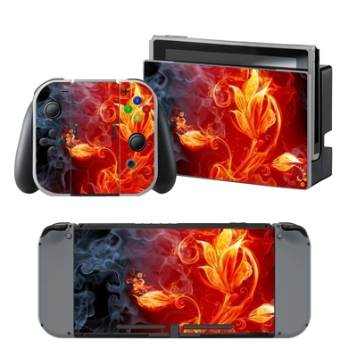 Fire Plant decal skin for Nintendo Switch Console and Cont.. Fire Plant decal skin for Nintendo Switch Console and Cont..