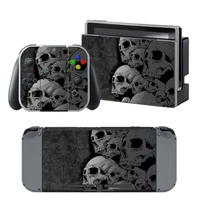Broken Skulls decal skin for Nintendo Switch Console and C.. Broken Skulls decal skin for Nintendo Switch Console and C..