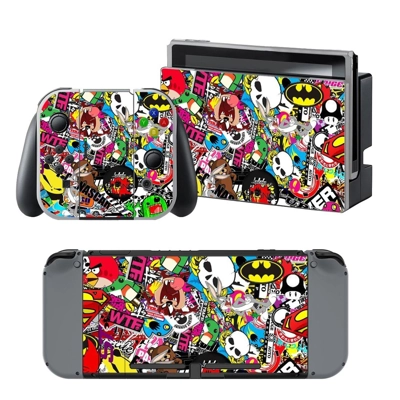 Bomb Sticker decal skin for Nintendo Switch Console and Co.. Bomb Sticker decal skin for Nintendo Switch Console and Co..