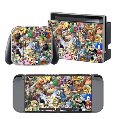 Super Mario Galaxy decal skin for Nintendo Switch Console .. Super Mario Galaxy decal skin for Nintendo Switch Console ..