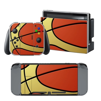 Basketball Vector decal skin for Nintendo Switch Console a.. Basketball Vector decal skin for Nintendo Switch Console a..
