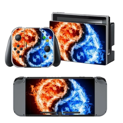 Cool fire decal skin for Nintendo Switch Console and Contr.. Cool fire decal skin for Nintendo Switch Console and Contr..