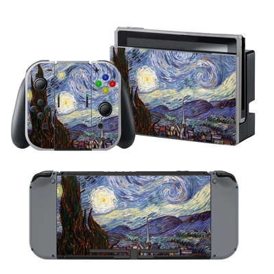 Painted Photo decal skin for Nintendo Switch Console and C.. Painted Photo decal skin for Nintendo Switch Console and C..