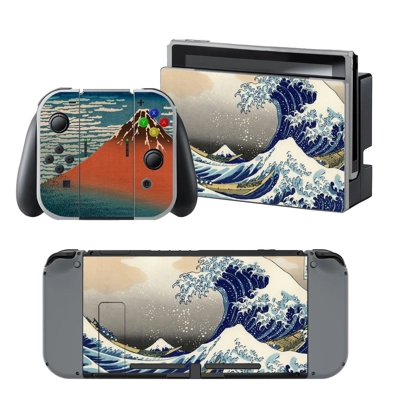 Sea Water Wave decal skin for Nintendo Switch Console and .. Sea Water Wave decal skin for Nintendo Switch Console and ..