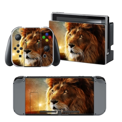 Fire Lion decal skin for Nintendo Switch Console and Contr.. Fire Lion decal skin for Nintendo Switch Console and Contr..