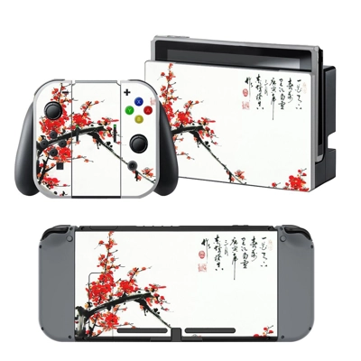 Flower Tree decal skin for Nintendo Switch Console and Con.. Flower Tree decal skin for Nintendo Switch Console and Con..