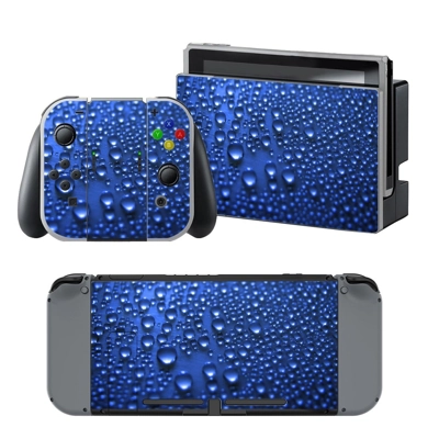 Water drops decal skin for Nintendo Switch Console and Con.. Water drops decal skin for Nintendo Switch Console and Con..