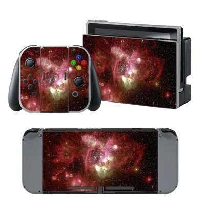 Galaxy Stars decal skin for Nintendo Switch Console and Controllers