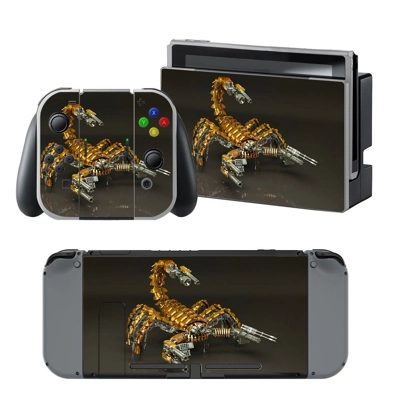Robot Scorpion decal skin for Nintendo Switch Console and .. Robot Scorpion decal skin for Nintendo Switch Console and ..