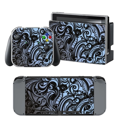 Floral Swirls decal skin for Nintendo Switch Console and C.. Floral Swirls decal skin for Nintendo Switch Console and C..