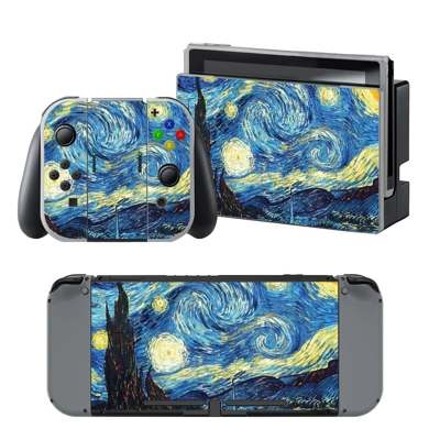 Painted Photo decal skin for Nintendo Switch Console and C.. Painted Photo decal skin for Nintendo Switch Console and C..