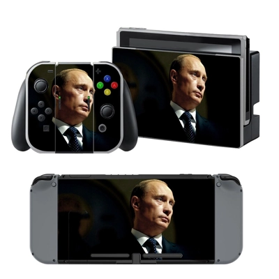 Vladimir Putin decal skin for Nintendo Switch Console and .. Vladimir Putin decal skin for Nintendo Switch Console and ..