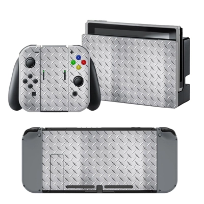 Metal Floor decal skin for Nintendo Switch Console and Con.. Metal Floor decal skin for Nintendo Switch Console and Con..